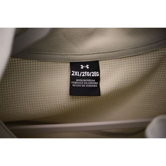 Under Armour 1385895-289 Women Sz 2XL Khaki Base Unstoppable Vented Jacket - Picture 3 of 16